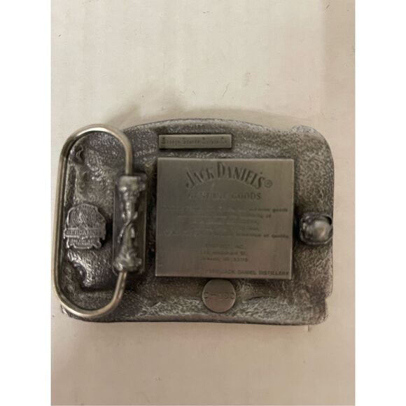 Jack Daniels Tennessee Whiskey Old No7 vintage C-190 Bergamot belt buckle‎ A52 - Picture 3 of 4